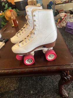 Chicago Skates White Quad Roller Skates