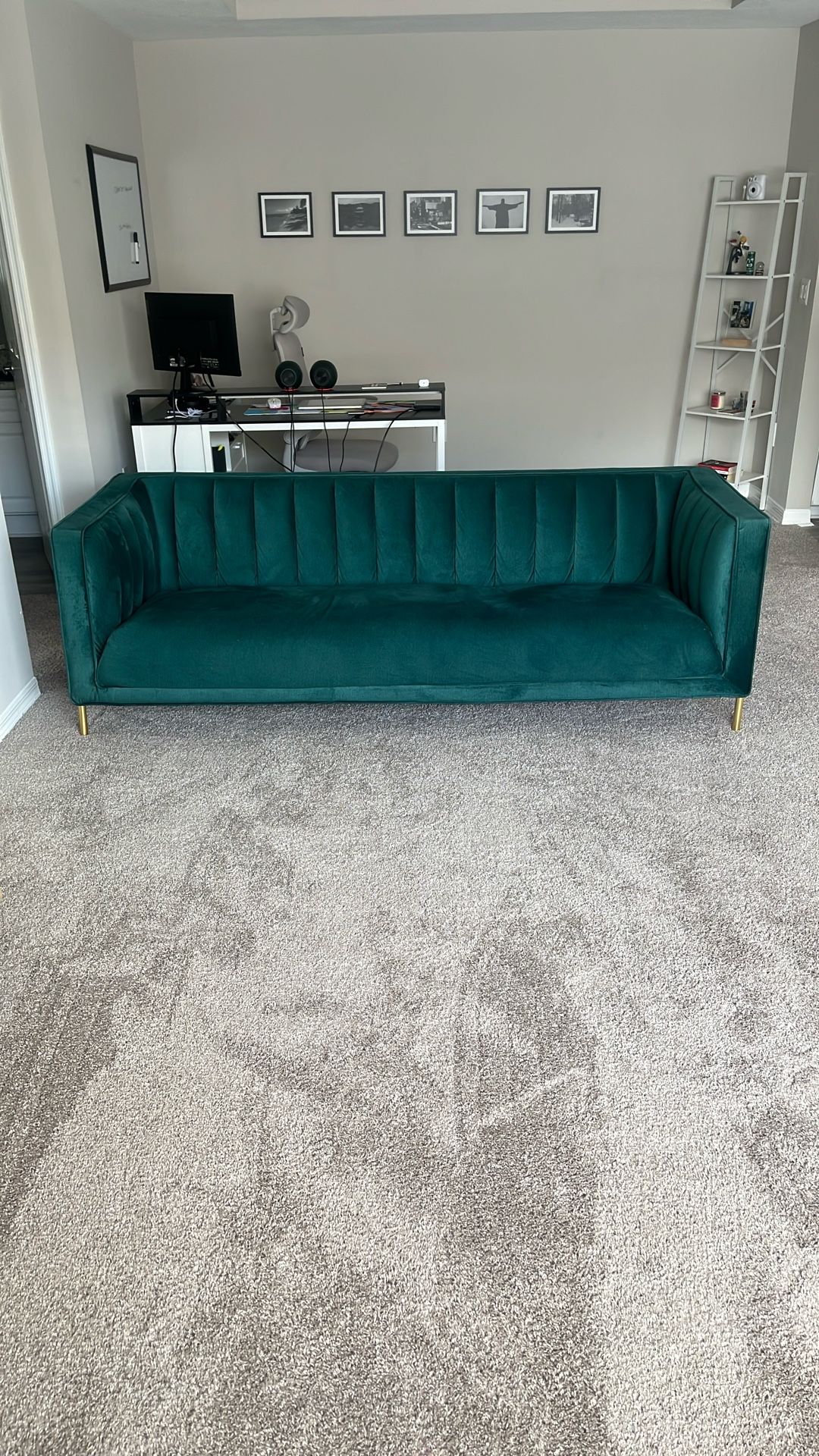 Green couch 