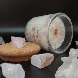 Mother's Day Gift | Luxury Rose Quartz Candle