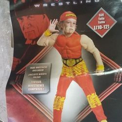 Size 10-12 Hulk Hogan costume