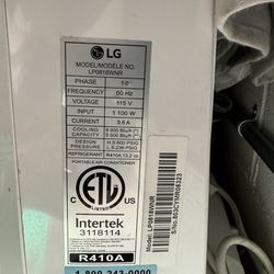 LG 8000BTU Portable Air Conditioner 