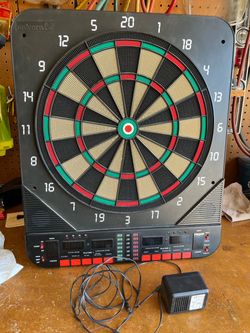 Electronic Dart Board with Darts