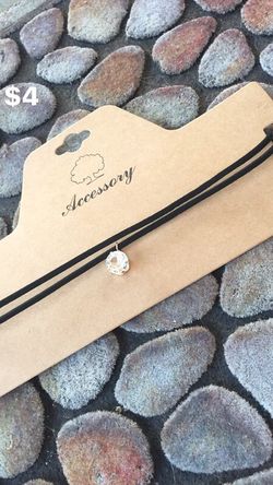 Double diamond choker ✨