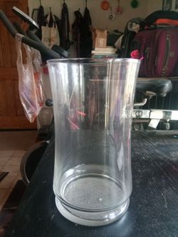 Large wide mouth vase