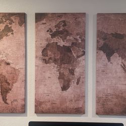 Three Piece World, Canvas Trip Tick Picture
