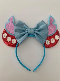 Minnie-Mickey Ears HandBand Handmade Brand New!!