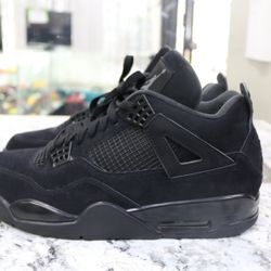 Air Jordan 4 Retro Black Cats (Size 12 Men) 