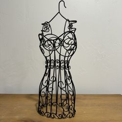 Wire Dress Form Table Top Display