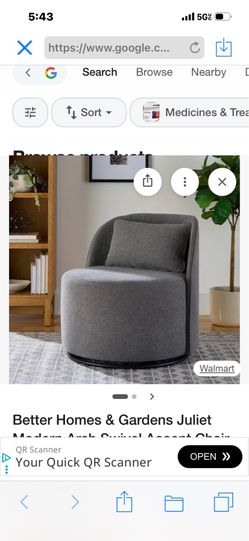 Chair modern arch swivel NEW