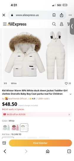 Toddler 2-piece Snowsuit