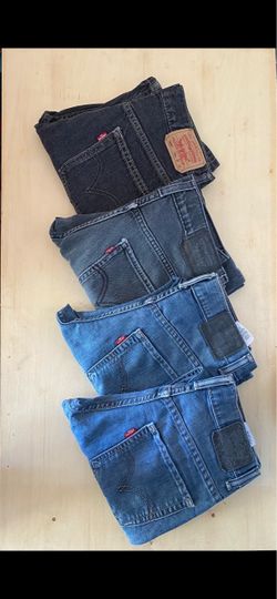 505//511 BOYS LEVI'S LOT of 4 JEANS