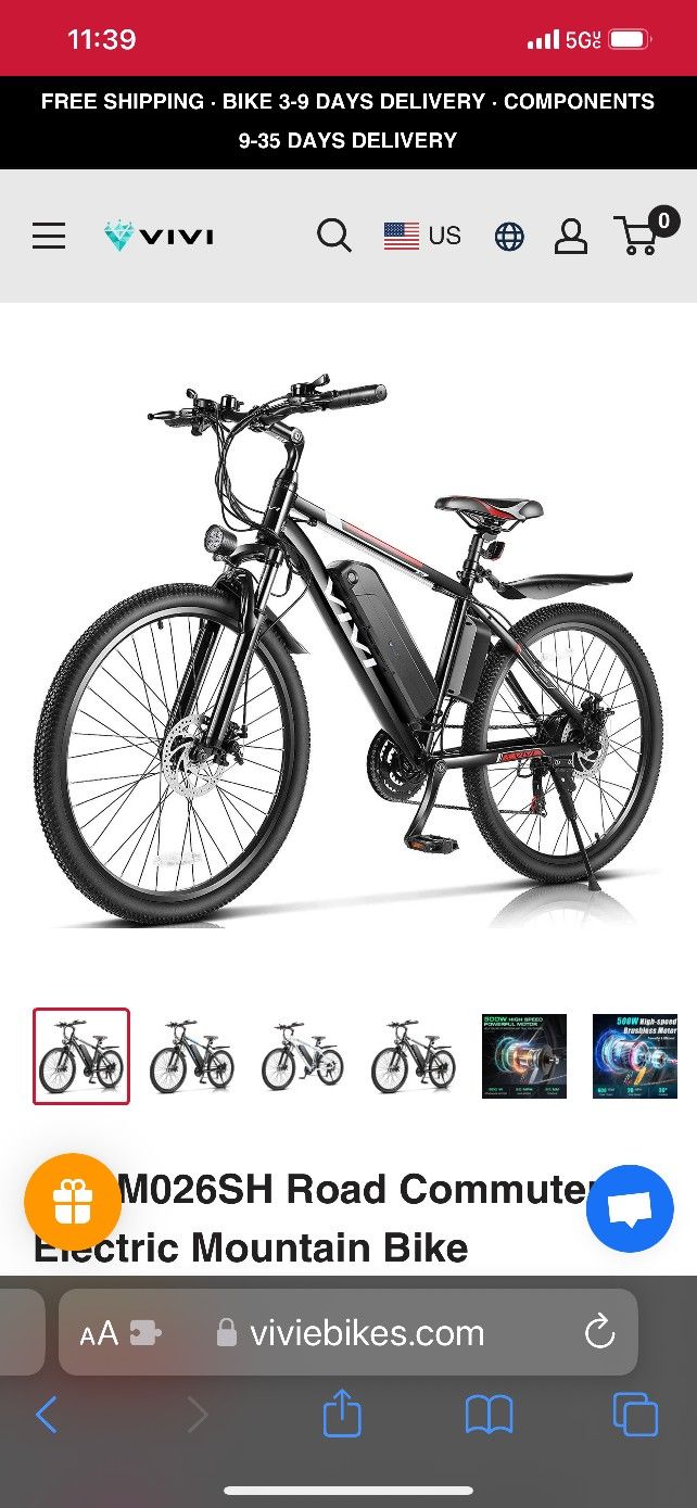 Vivi Road Commuter Electric Bike