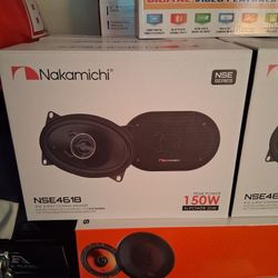Nakamichi 4x6 Speakers Brand New In The Box