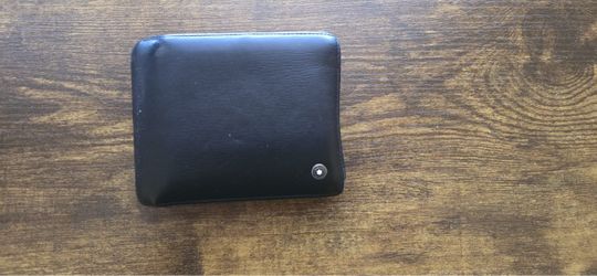 Montblanc Black Leather Men's Wallet