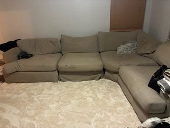 Designer Sectional couch free pick up today