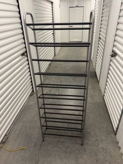 10-Tier Metal Shoe Rack