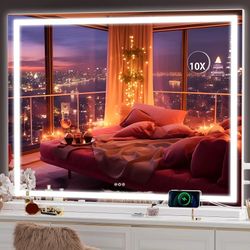 Hasipu LED Vanity Mirror – 40" x 30"