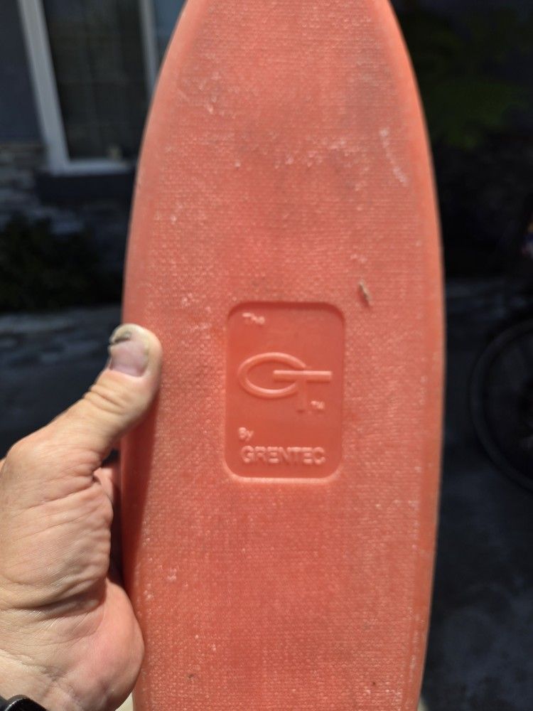 Vintage Skateboard - Grentec GT, in Deglo Orange