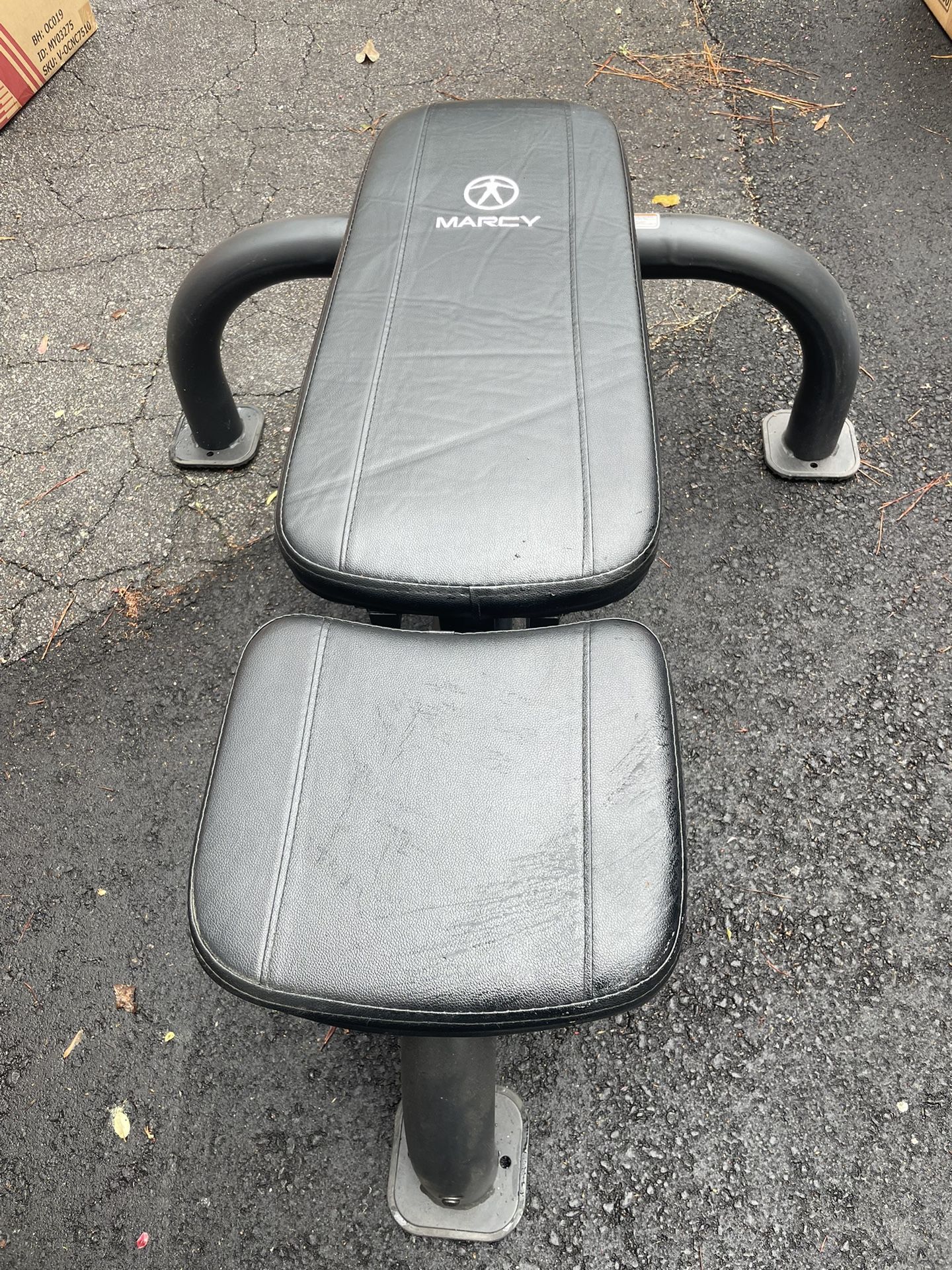 MARCY Deluxe Foldable Utility Bench Gym Equipment