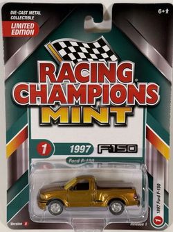 GOLD STRIKE Racing Champions Mint (Release 1) 1997 Ford F-150 (CHASE)
