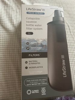 LifeStraw Peak Series Collapsible Squeeze Bottle 1L