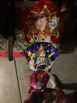 One Toy Story Mylar balloon
