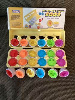 My First Find & Match Eggs