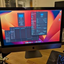 Apple iMac Pro 27 inch 5K retina
Xenon processor
