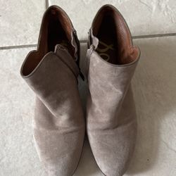 Sam Edelman Suede Tan Boots