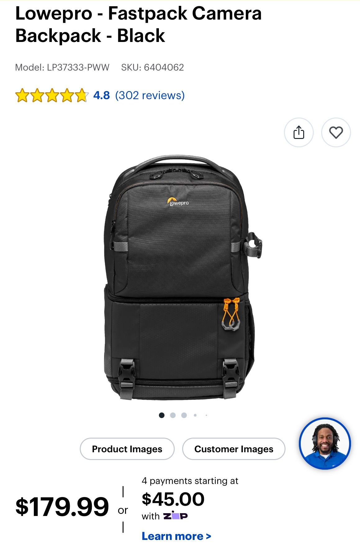 Lowepro Fastpack BP 250 AW II 