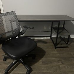 Desk With Desk Chair 