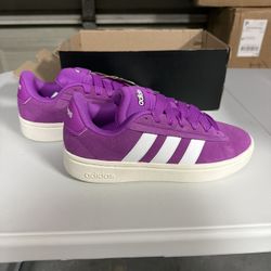 Adidas Grand Court Alpha 00s Purple White Women’s Size 7 NEW