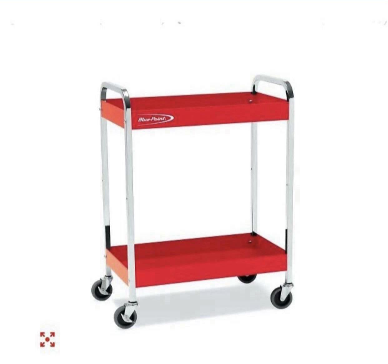 FATHERS DAY NEW 30" ROLLING CART SNAP-ON (BLUE-POINT) TOOLBOX PADDED TRAYS, CABINET Storage Work Bench Cart Tool box Chest, Heavy Duty.