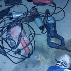8 power tools all working corded