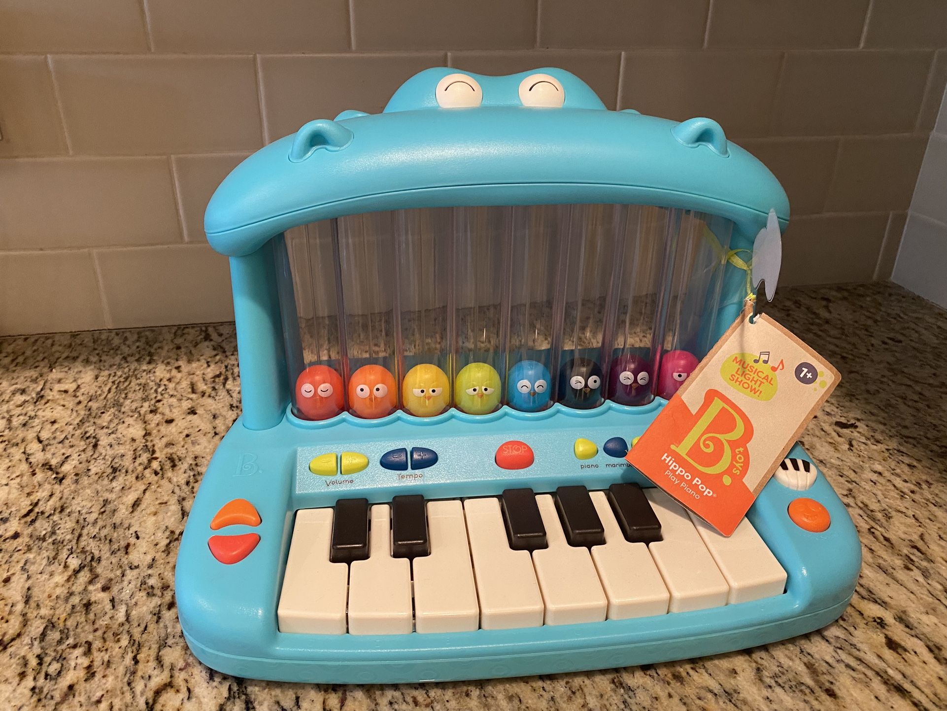 B Toys piano