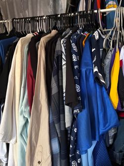2 Racks of clothing