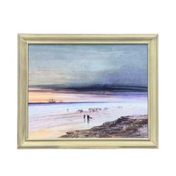 "Beach Scene" Framed Print by James Hamilton