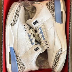 Jordan 3 Retro “UNC” size 12