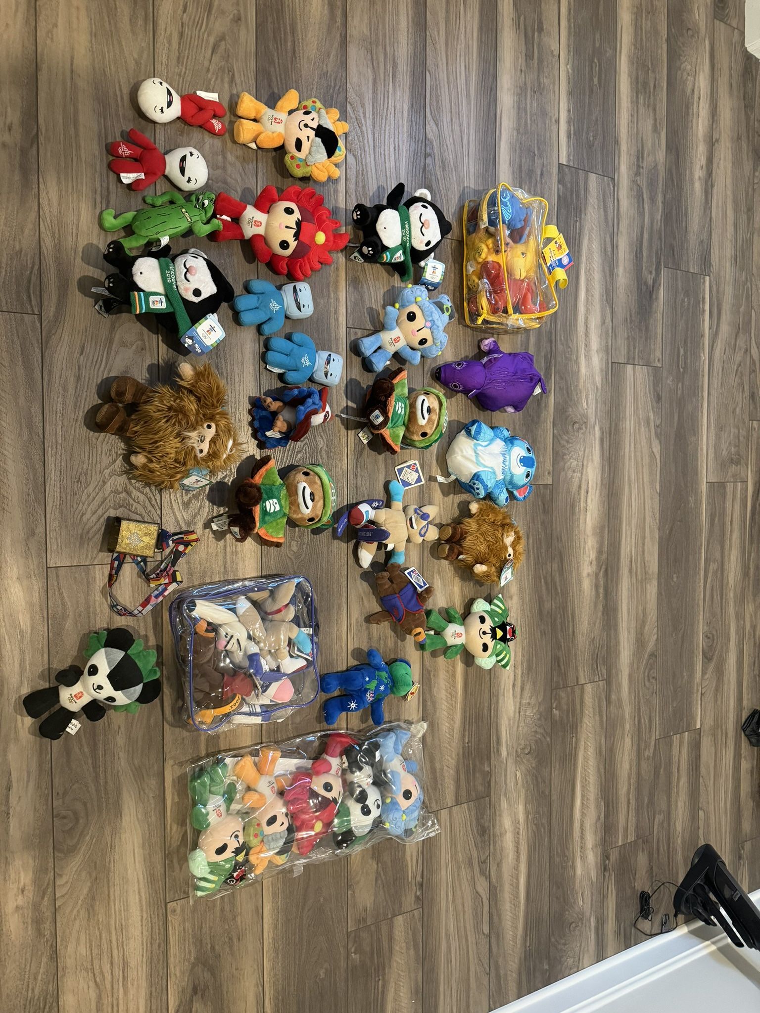 Olympic Plush Mascots