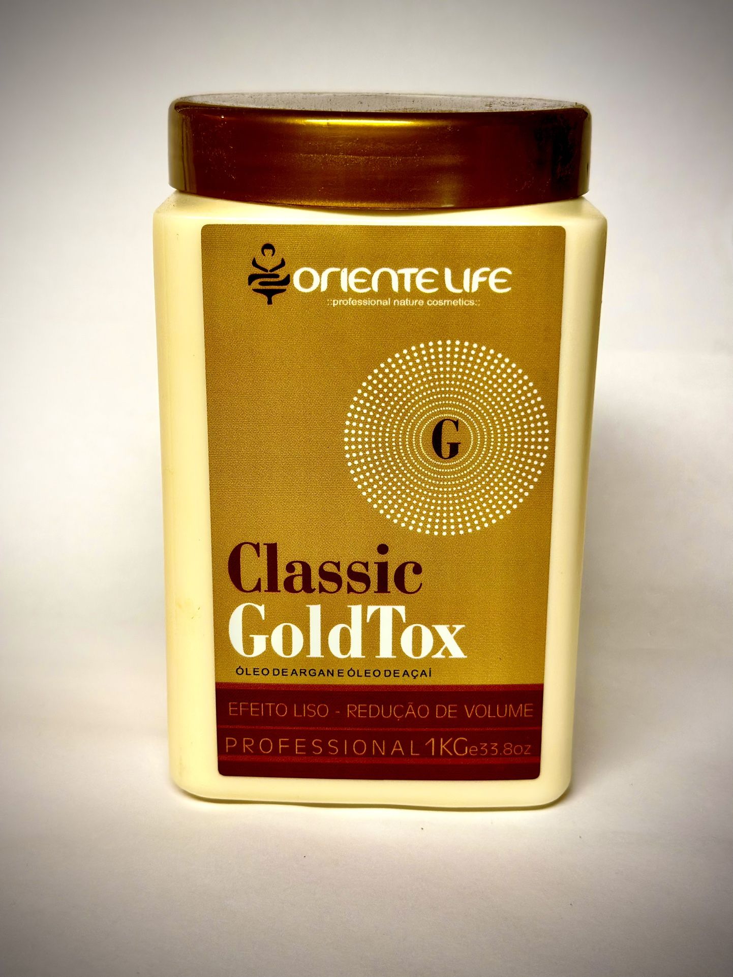Hair Botox. Classic GoldTox. Oriente Life. 1KG or 33.8 Fl oz