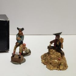 Pirates Of The Caribbean, Disneyland 2003 Special Event Merch,  Small Figure 2 Pack, LE, Rare