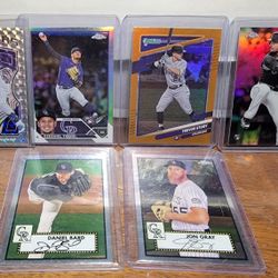Rockies Baseball Cards Lot 