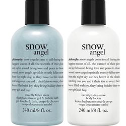Philosophy Snow Angel shampoo Bath Shower Gel & Body Lotion set -2pc.
