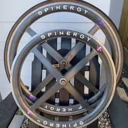 Spinergy REV X Carbon Fiber Wheel Set for Sale in Houston, TX