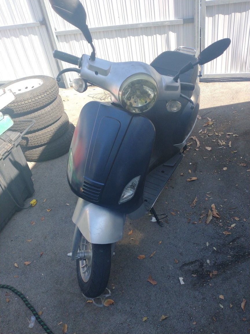 Scooter 50cc Upgraded Into A 80cc Wolf Islander 2018