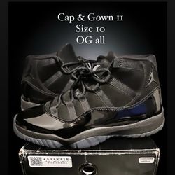 Nike Air Jordan Retro 11 Cap & Gown Size 10