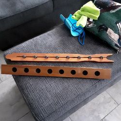 Fishing Rack And Fisherman Wall Hanger Heavy.