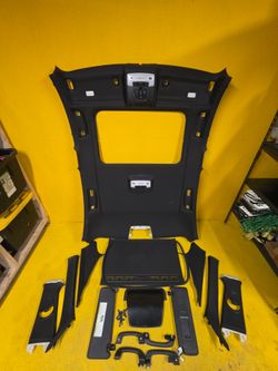 2012-2018 BMW F30 320i 328i 330i 335i 340i Xi HEADLINER CEILING ROOF BLACK SET