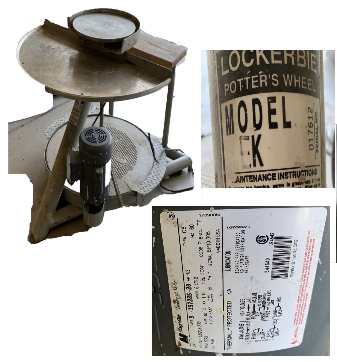 Lockerbie Pottery kick wheel for Sale in Glendale, AZ OfferUp