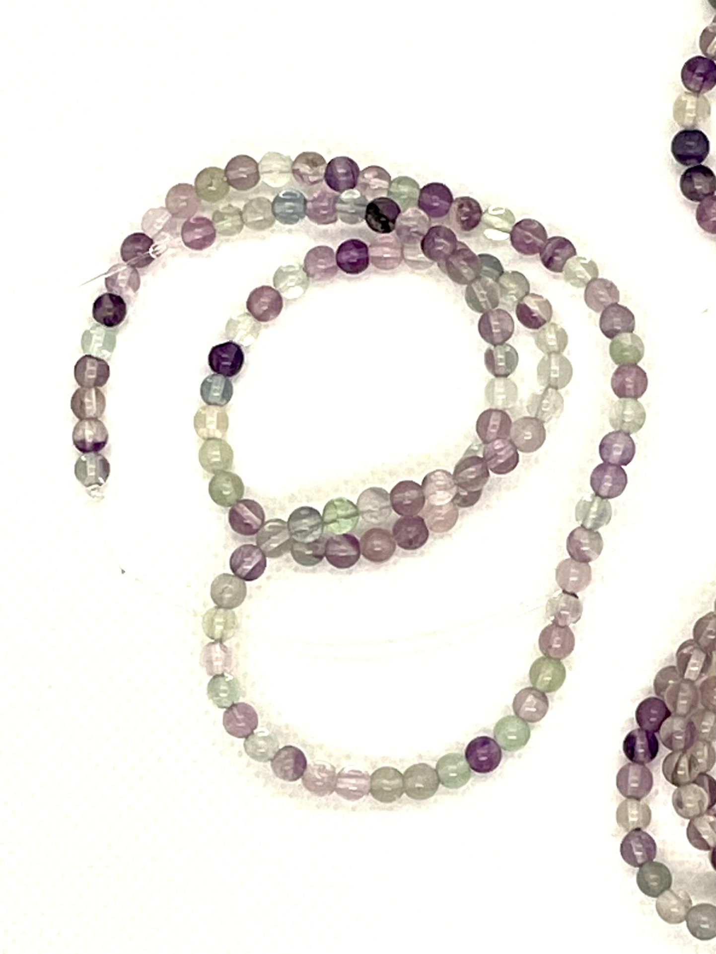 Strand Of 4mm Fluorite Beads